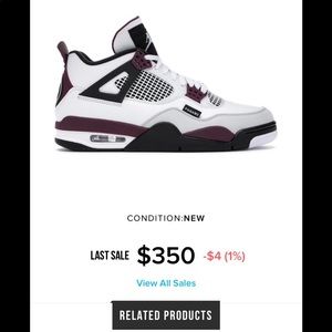 Nike Jordan 4 Retro - PSG “Paris Saint Germain”